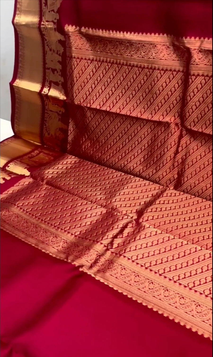 Most Beautiful Viral Kanchivaram Bridal Saree